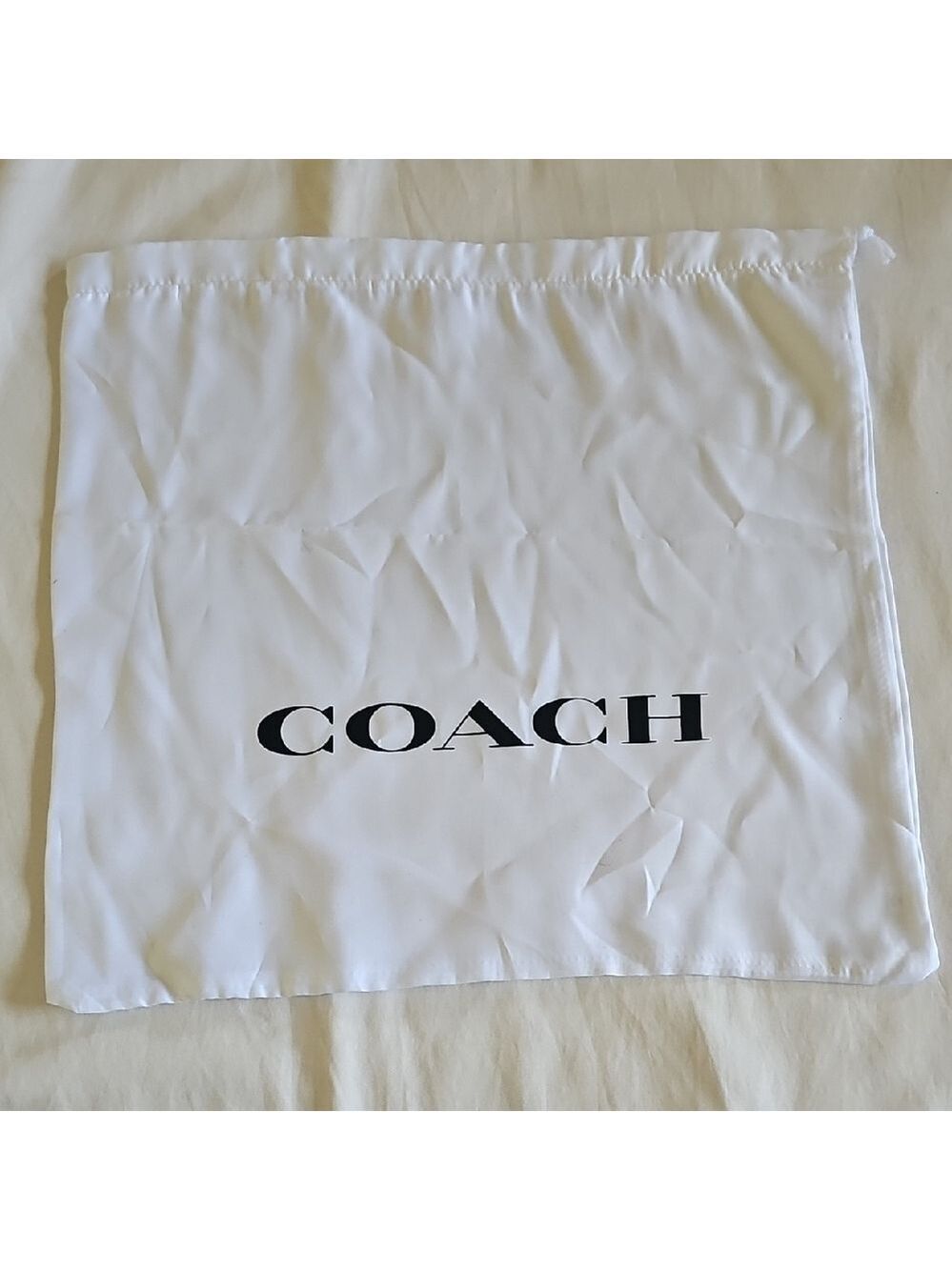 Coach White Storage Bag 1 Piece